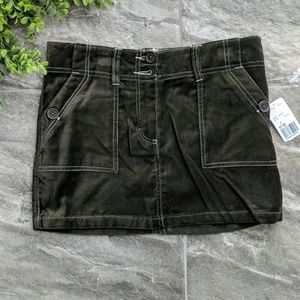 NWT - Velvet Mini Skirt